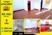 Semi furnished Studio Apartment for Rent in Tubli BD.160/- With EWA unlimited