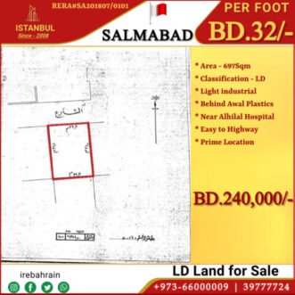 Light Industrial ( LD ) land for sale in Salmabad