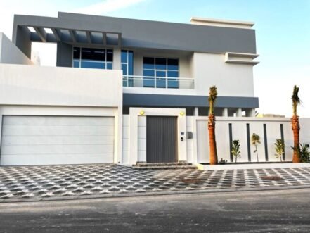 High luxurious Modern villa with Swimming pool Behind Saar Mall