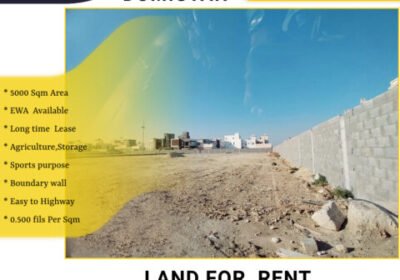 Land for rent in Dumistan near Hamadtown 0.500 Fils Per Sqm