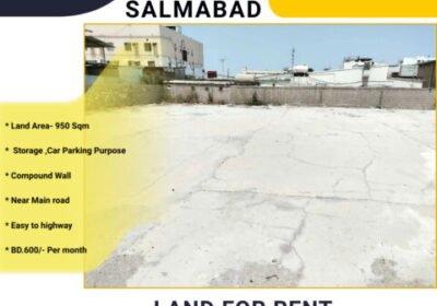 Land for rent in Salmabad Near Main Road BD.600/-per month