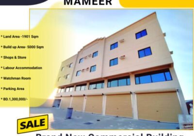 Brand New Commercial Building for Sale in Mameer, Near Albandar BD.1,300,000/-